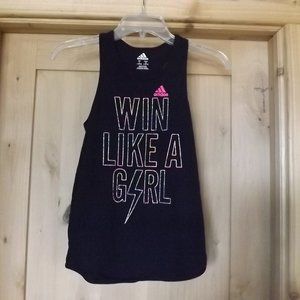 adidas Racerback Tank Top - Girls Size L (12/14)